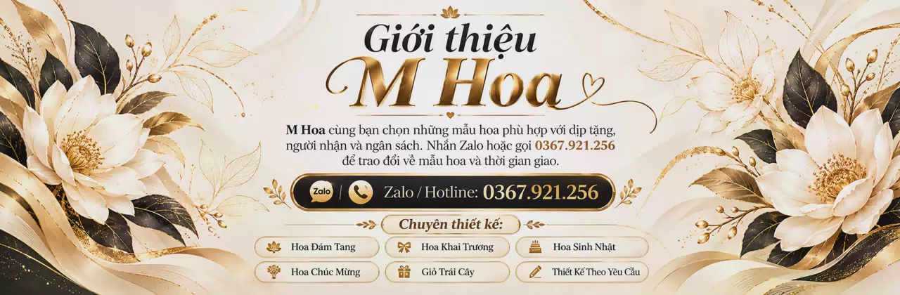 Ảnh bìa Shop hoa tươi Bến Cát - Chọn sắc hoa cho người thương
